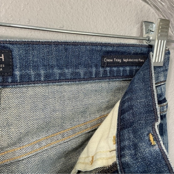 Citizen of Humanity Drew Fray High Rise Crop Flare 25 - Picture 7 of 12